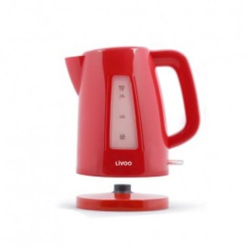 Bouilloire électrique LIVOO - 2200 Watt - Sans Fil - Rouge (DOD184R) Bouilloire électrique LIVOO - 2200 Watt - Sans Fil - Rouge (DOD184R)